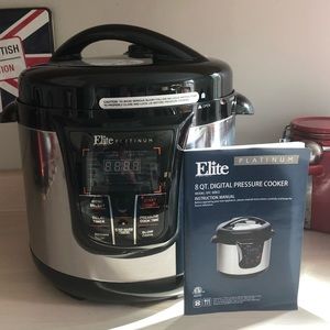 Elite Platinum 8qt Pressure Cooker